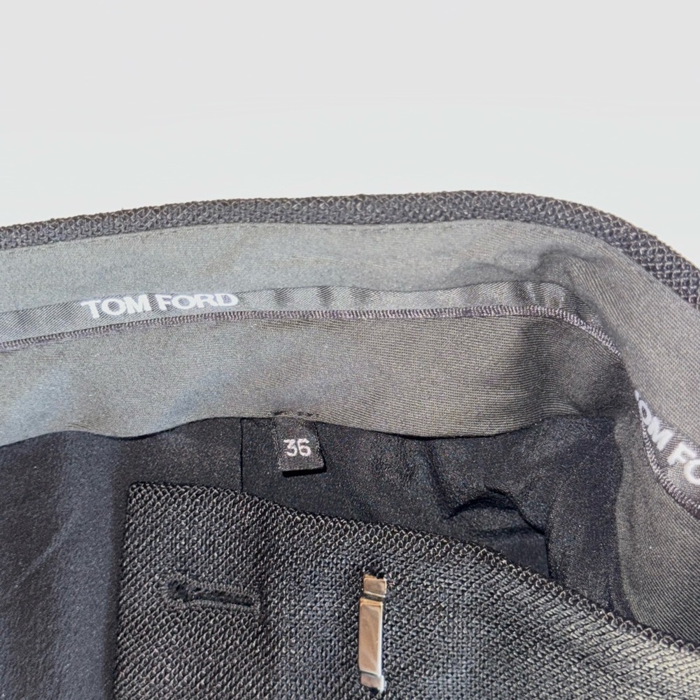 Rare Tom Ford Leather Jacket and Pant Set - Picture 10 of 13